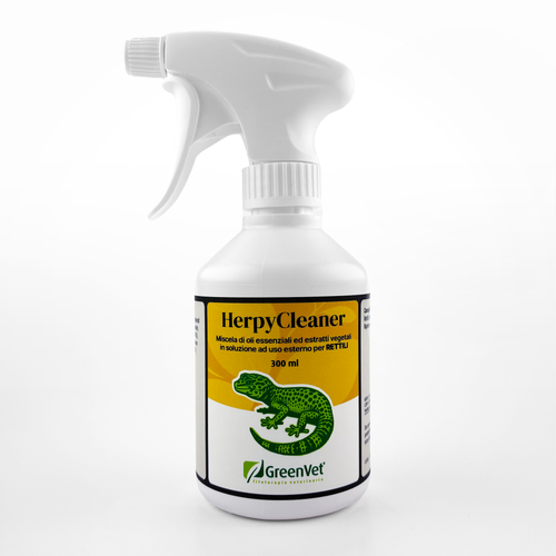 GreenVet HerpyCleaner – Spray Botanico per Terrari 300 ml